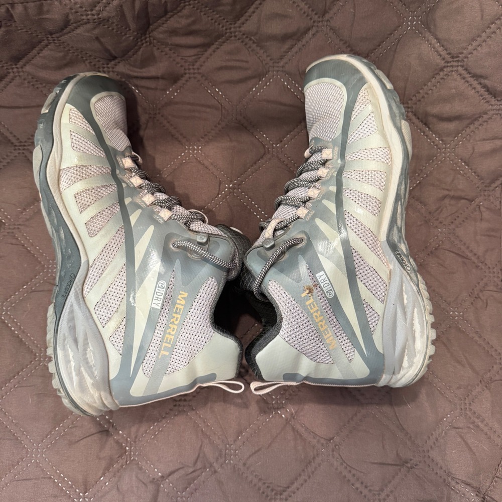 Merrell Siren Edge Q2 Mid Waterproof Hiking Boots W9 - Picture 6 of 8